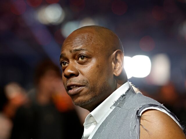 LAS VEGAS, NEVADA - SEPTEMBER 13: Comedian and actor Dave Chappelle looks on during Netfli