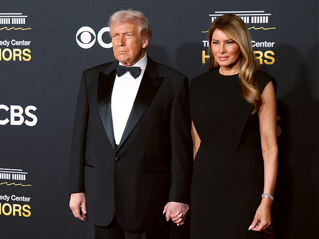 Dec725- Donald-Trump-Melania-Trump-2025-Kennedy-Center-Honors-getty WASHINGTON, DC - DECEMBER 07: President of the United States Donald J. Trump and First Lad