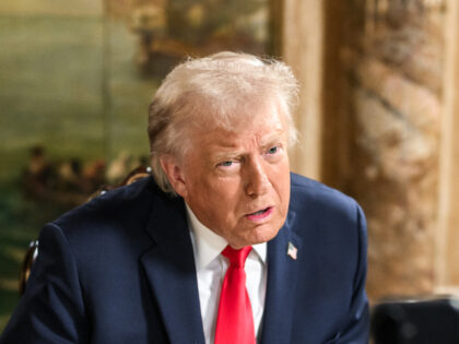 President Donald Trump receives the news he’ll be awarded the Israel Prize from Israeli