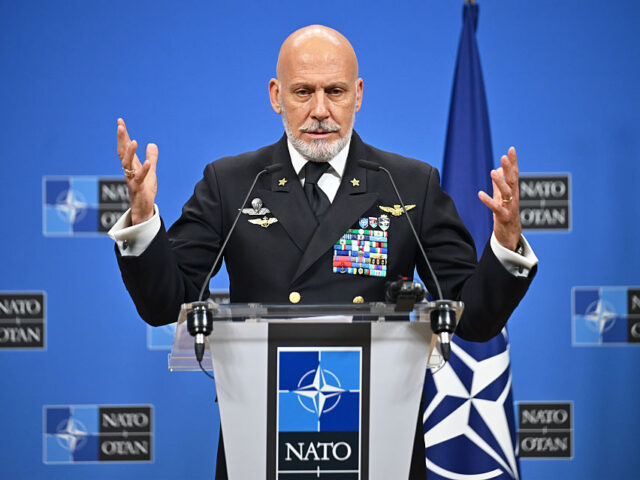 NATO Chiefs of Defense meeting at NATO Headquarters in Brussels BRUSSELS, BELGIUM MAY 14: Admiral Giuseppe Cavo Dragone, Chair of the NATO Military Comm