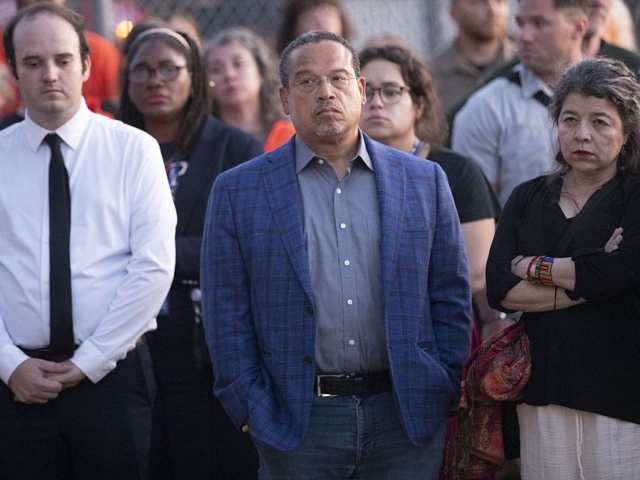 GettyImages-2231716285 MINNEAPOLIS, MINNESOTA, UNITED STATES - AUGUST 27: Minnesota Attorney General Keith Elliso