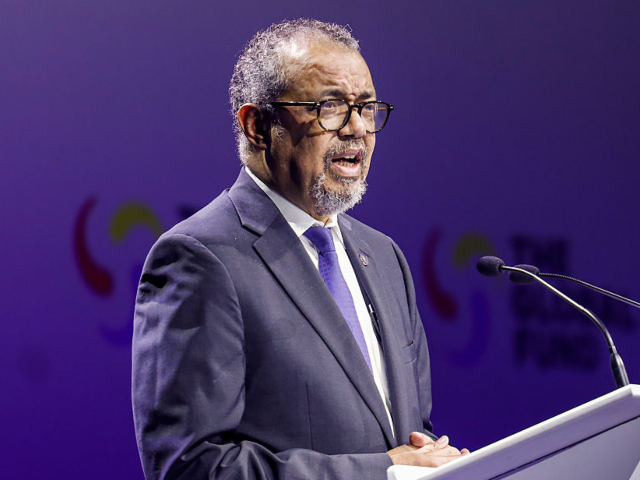 GettyImages-2247818544 SANDTON, SOUTH AFRICA - NOVEMBER 21: Director-General of the World Health Organization (WH