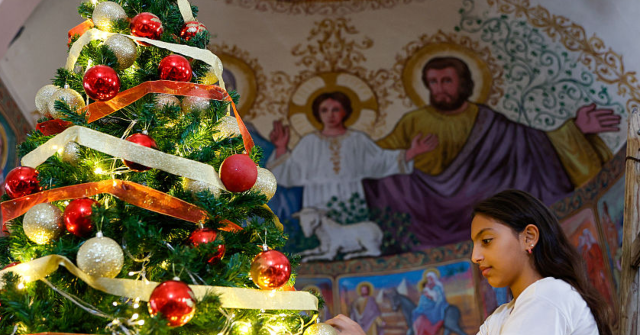 Christian Children Stage Nativity Play at Gaza’s Only Catholic Church
