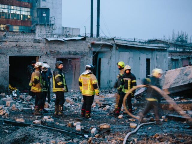 An explosion occurs on the grounds of a garage cooperative in Kharkiv, Ukraine, on Decembe