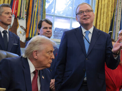 President Trump Makes An Announcement On New U.S. Fuel Economy Standards WASHINGTON, DC - DECEMBER 03: U.S. Director of the National Economic Council Kevin Hassett
