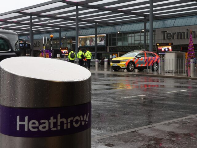 LONDON, ENGLAND - DECEMBER 7: A general view of Terminal 3 at Heathrow Airport after an ea