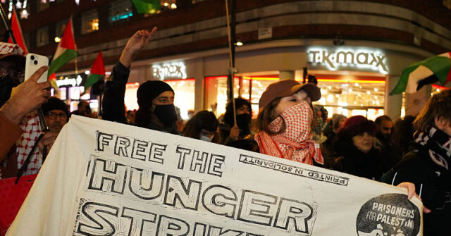 Protesters Clash With Police Outside British Prison as Palestine Hunger-Strikers Reach ‘Critical Stage’
