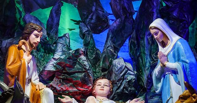 Nativity Display at Left-Wing Church Includes Zip-Tied Baby Jesus, Roman Soldiers as ICE Agents