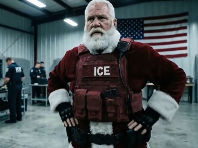 ICE AI Santa