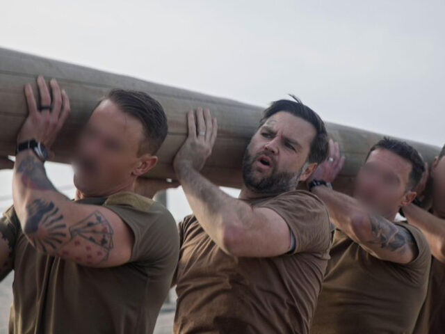 JD Vance trains with Navy SEALS