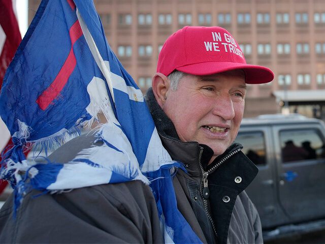 WASHINGTON, DC - JANUARY 20: Ben Pollock awaits for the possible release of his children o