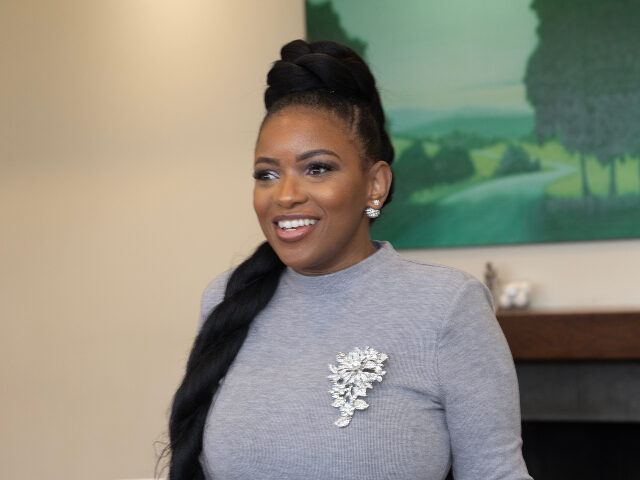 Jasmine Crockett Congresswoman Jasmine Crockett speaks at Plum Hollow Golf Club on November 15, 2025, in So