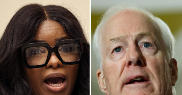 
                            Crockett: 'Closer to Yes' on Challenging Cornyn for Senate Seat