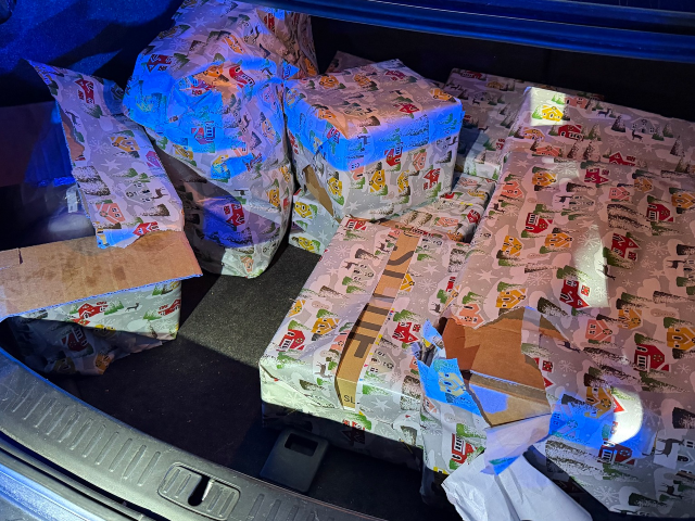 Jeffersontown Police Department - meth trunk