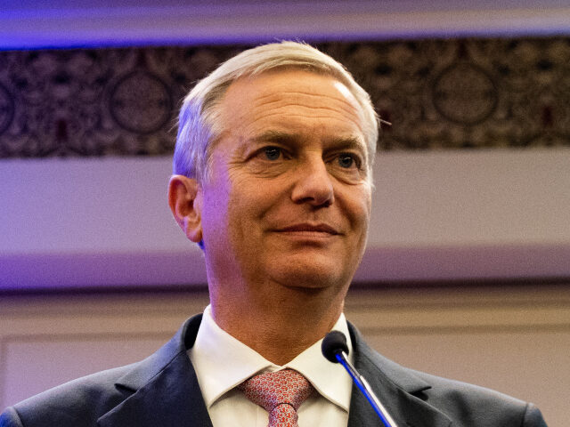 Jose Antonio Kast, Chile's president-elect, speaks during a press conference at the B