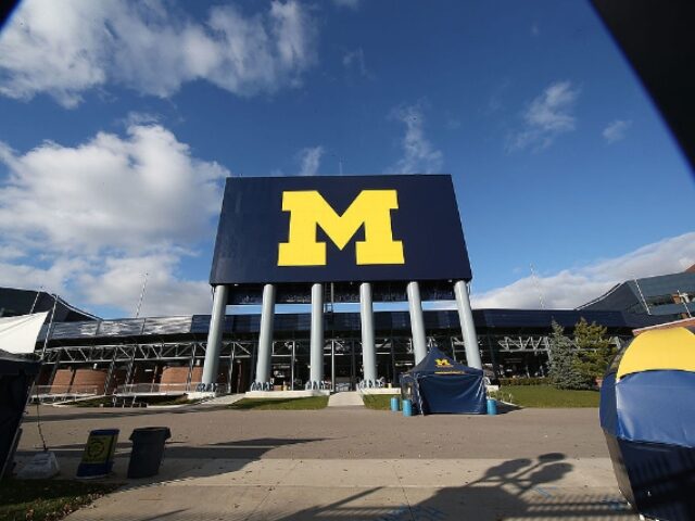 Leon Halip_Getty Images <> at Michigan Stadium on November 3, 2013 in Ann Arbor, Michigan.
