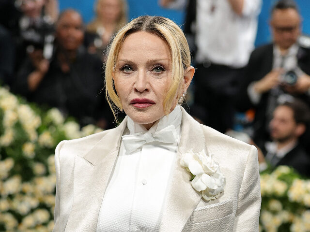 NEW YORK, NEW YORK - MAY 05: Madonna attends the 2025 Met Gala Celebrating 