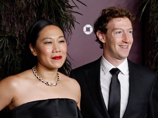 Mark Zuckerberg and his wife Priscilla Chan