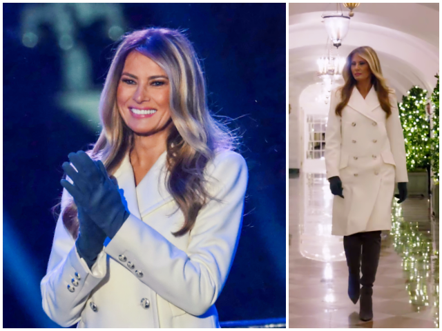 Fashion Notes: Melania Trump Goes for High Glamour in Lagerfeld-Era Chanel