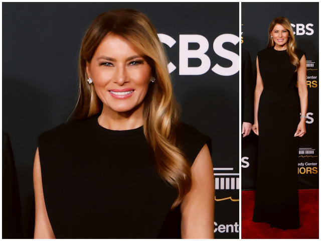Fashion Notes: Melania Trump Is Black Tie Chic in Givenchy for Kennedy Center Honors