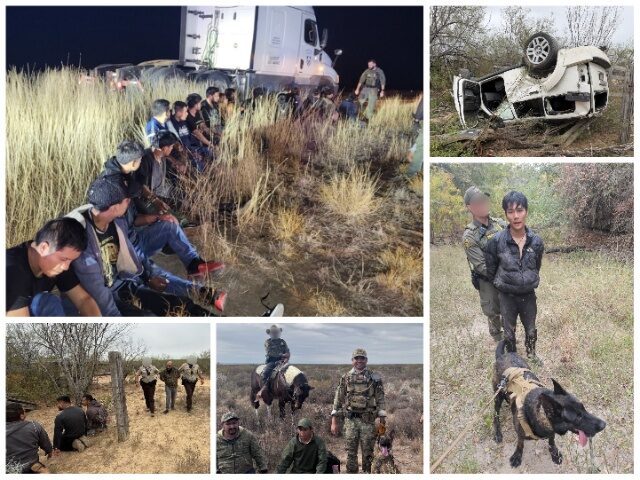 Texas DPS, Border Patrol Nab Dozens of Illegal Alien ‘Gotaways’ in Dangerous Smuggling