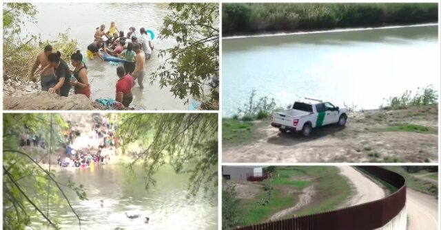 U.S. Southern Border: Christmas This Year vs. Last