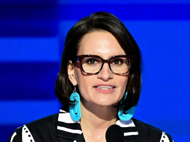 Peggy Flanagan, lieutenant governor of Minnesota, during the Democratic National Conventio