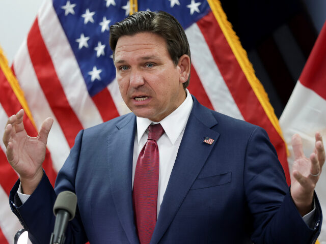 Ron DeSantis Florida Gov. Ron DeSantis speaks during a press conference on April 10, 2025 in Miami, Flo