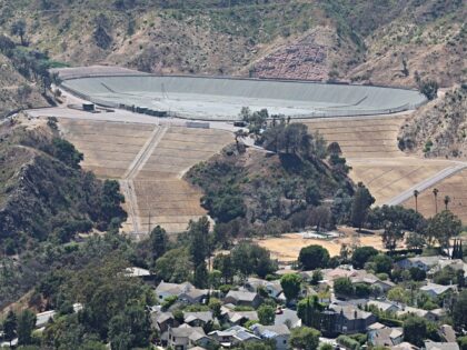 Pacific Palisades, CA - July 09: A view of the Santa Ynez Reservoir, located on Palisades