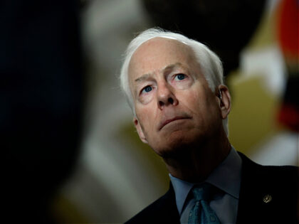 WASHINGTON, DC - SEPTEMBER 09: Sen John Cornyn (R-TX) attends a news conference following