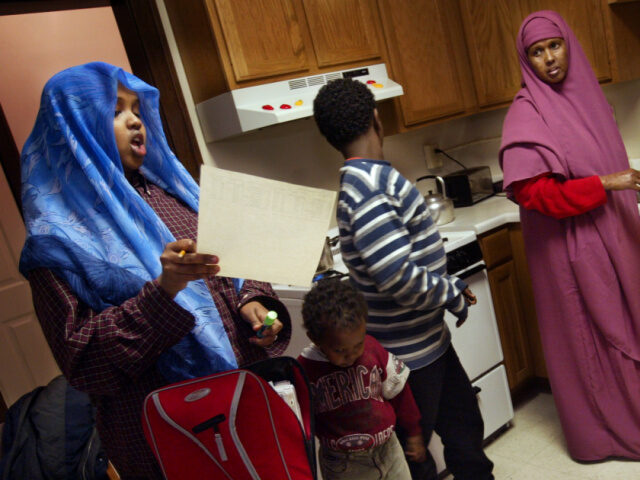 Somali Mothers and Children Minneapolis, MN - Khadijo Mohammed, Somali woman who recently immigrated to the United Sta