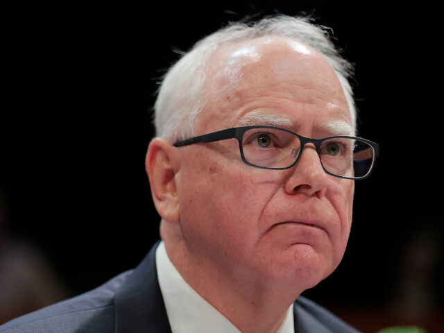 WASHINGTON, DC - JUNE 12: Minnesota Gov. Tim Walz listens during a hearing with the House