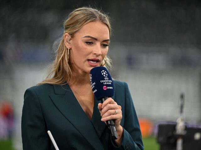 Laura Woods of TNT Sports is present during the UEFA Champions League 2025/26 League Phase