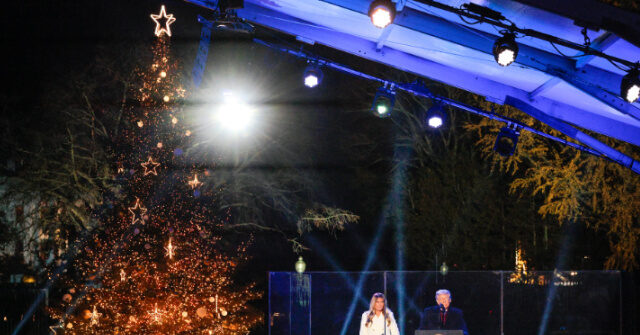 Trump Quotes John 1:4 at Naitonal Christmas Tree Lighting