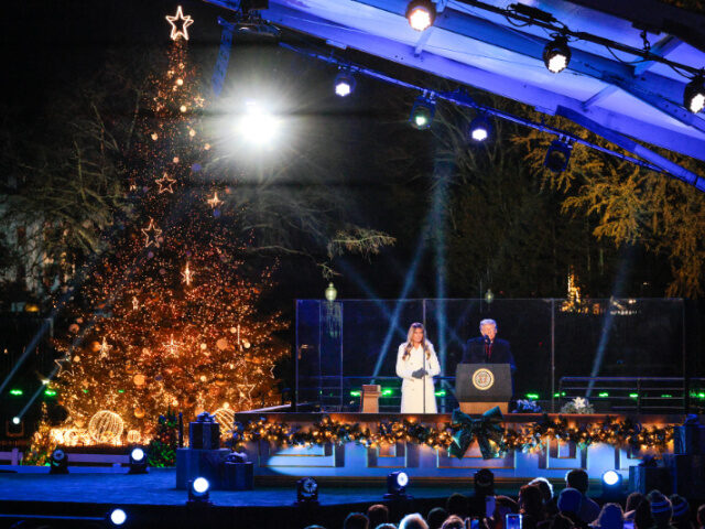 Trump Quotes Gospel at Christmas Tree Lighting: ‘In Him Was Life, and that Life Was the Light