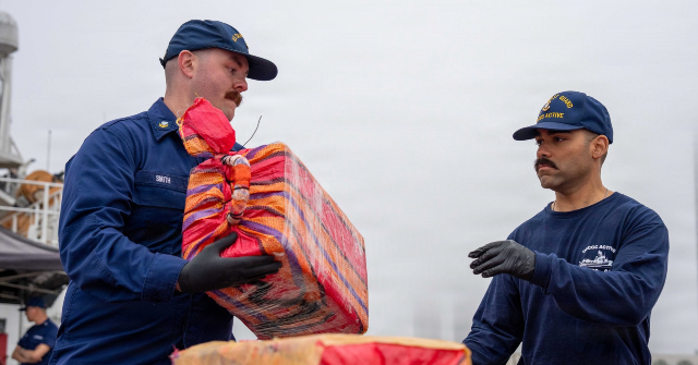 VIDEO: U.S. Coast Guard Offloads 27,551 Pounds of Cocaine Worth $200M in Trump’s Drug Crackdown