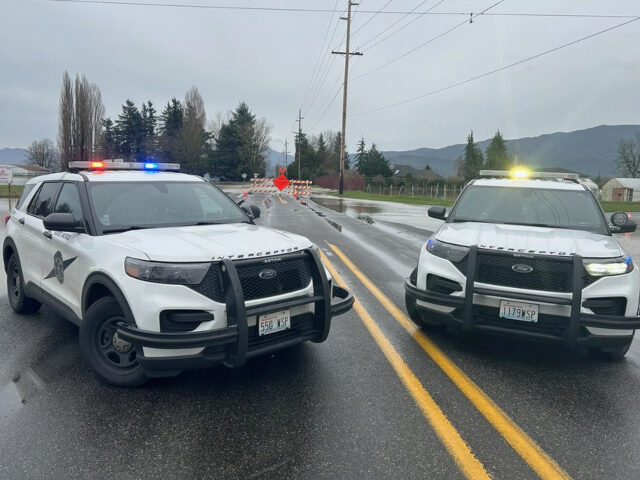 Washington State Patrol vehicles
