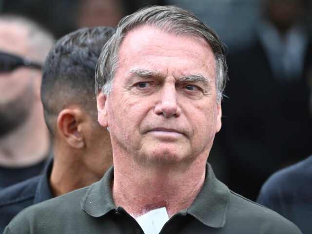 BRASILIA, BRAZIL - SEPTEMBER 14: Former Brazilian President Jair Bolsonaro leaves DF Star