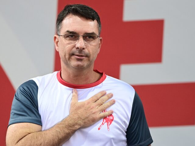 flavio Bolsonaro Flavio Bolsonaro, son of former Brazilian President Jair Bolsonaro, attends the annual ral