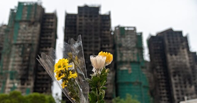 Hong Kong Authorities Say Netting on Destroyed Buildings Failed Fire Code as Death Toll Jumps to 151