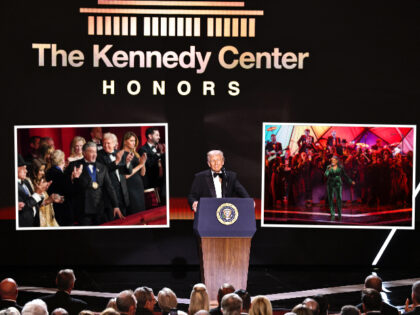 WASHINGTON - DECEMBER 23: President Donald J. Trump hosts THE 48TH ANNUAL KENNEDY CENTER H