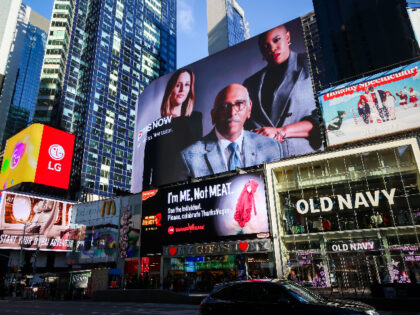 media layoffs An MS Now billboard in Times Square in New York, US, on Monday, Nov. 17, 2025. MSNBC rebra