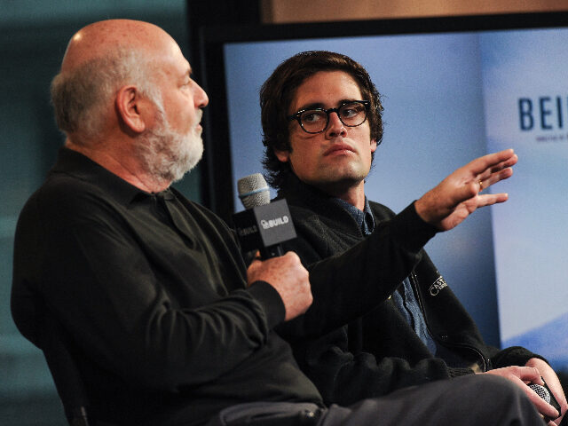 nickrobreiner NEW YORK, NY - MAY 04: (L-R) Director Rob Reiner and his son Nick Reiner attend AOL Build