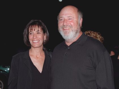 (Original Caption) Arrival of Rob Reiner with his wife Michelle. (Photo by Frank Trapper/C