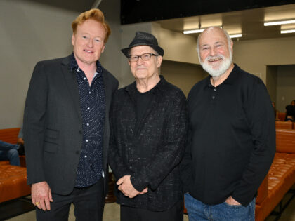 Conan O'Brien, Albert Brooks and Rob Reiner at the HBO | Max Emmy Nominee Celebration