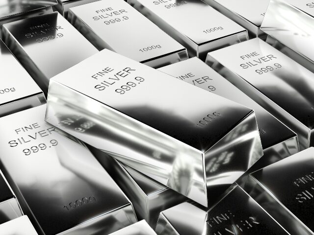 shiny silver bars