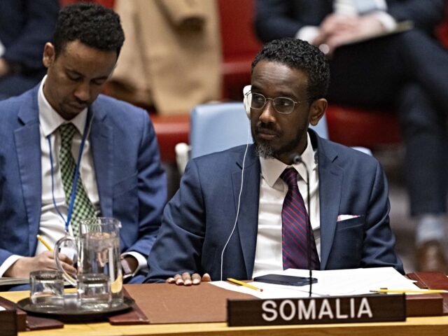 NEW YORK, UNITED STATES - FEBRUARY 25: Mohamed Rabi A. Yusuf, Deputy Permanent Representat