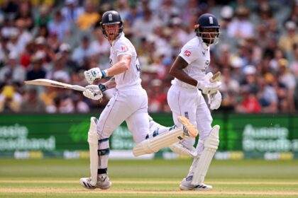 Ben Stokes scored 83 and Jofra Archer his maiden Test fifty in a 106-run stand