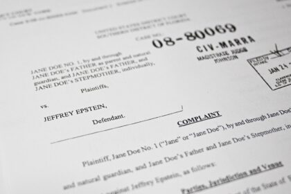 A court document in one of the dozens of civil cases filed by victims against convicted se