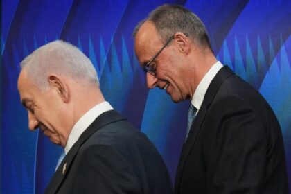 German Chancellor Friedrich Merz met Israeli Prime Minister Benjamin Netanyahu during his